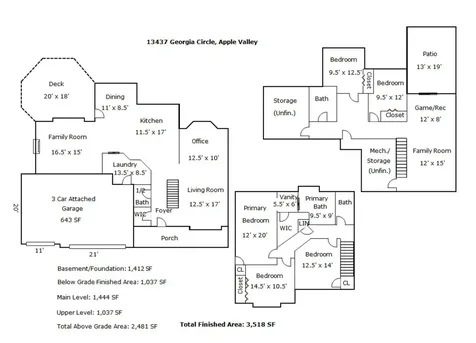 13437 Georgia Circle Apple Valley MN 55124