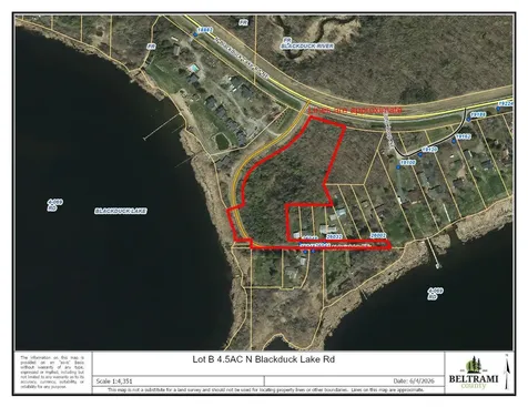 Lot B 4.5ac N Blackduck Lake Road NE Hines MN 56647