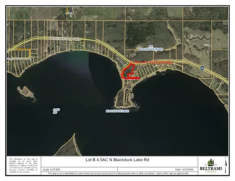 Lot B 4.5ac N Blackduck Lake Road NE Hines MN 56647