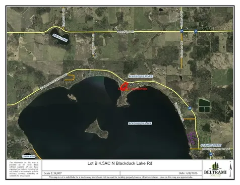 Lot B 4.5ac N Blackduck Lake Road NE Hines MN 56647