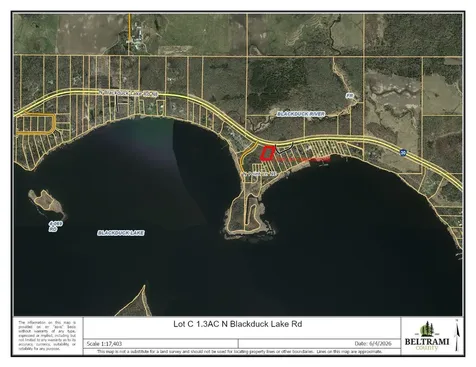 Lot C 1.3ac N Blackduck Lake Road NE Hines MN 56647