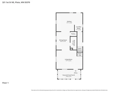 321 1st Street NE Plato MN 55370