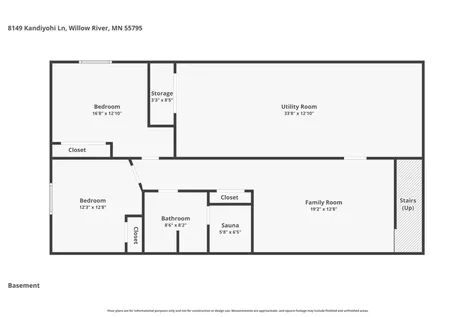 8149 Kandiyohi Lane Willow River MN 55795