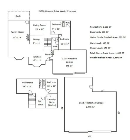 21030 W Linwood Drive NE Wyoming MN 55079
