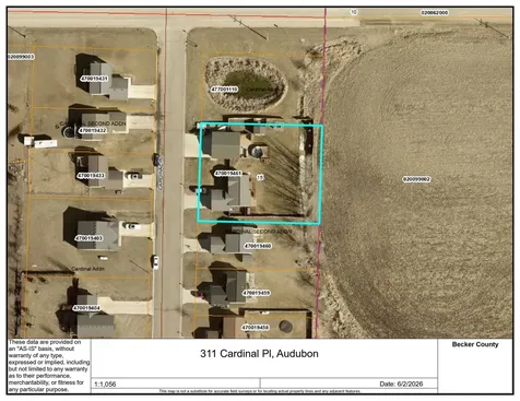 311 Cardinal Place Audubon MN 56511