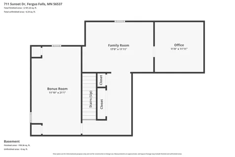 711 Sunset Drive Fergus Falls MN 56537