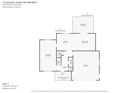 711 Sunset Drive Fergus Falls MN 56537