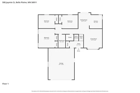 508 Jaymie Court Belle Plaine MN 56011