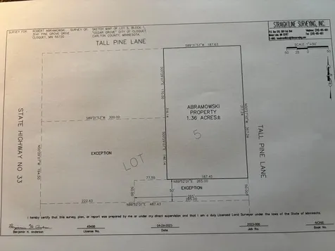 Tbd Tall Pine Lane Cloquet MN 55720