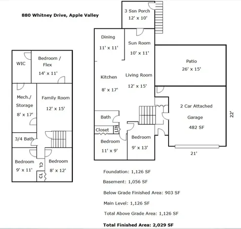 880 Whitney Drive Apple Valley MN 55124