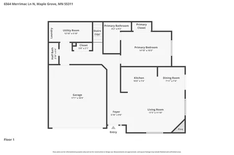 6564 Merrimac Lane N Maple Grove MN 55311