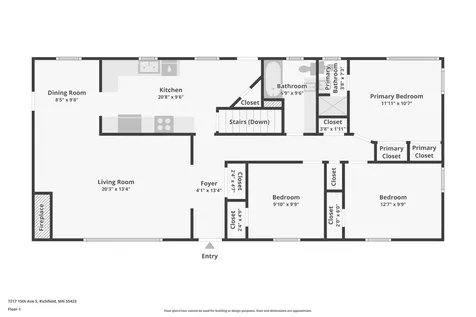 7217 15th Avenue S Richfield MN 55423