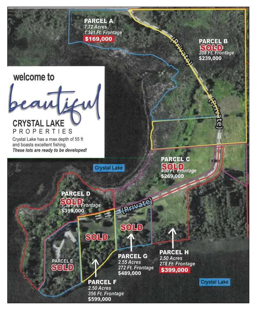 Tbd Crystal Pt. Parcel H Drive Pelican Rapids MN 56572