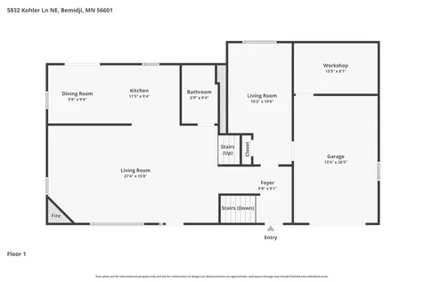 5832 Kohler Lane NE Bemidji MN 56601