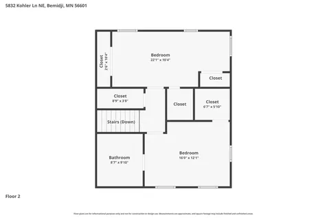 5832 Kohler Lane NE Bemidji MN 56601