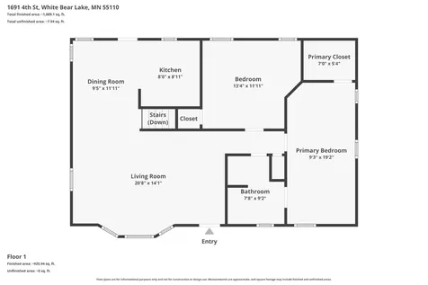 1691 4th Street White Bear Lake MN 55110