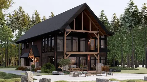 4BDRM Lakefront Hillside East Gull Lake MN 56401