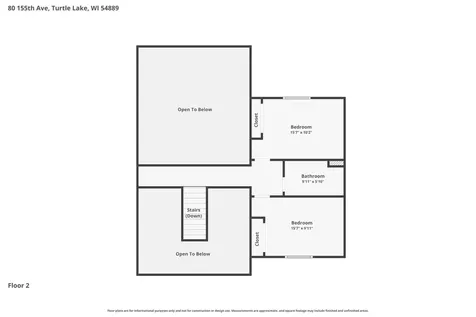 80 155th Avenue Turtle Lake WI 54889
