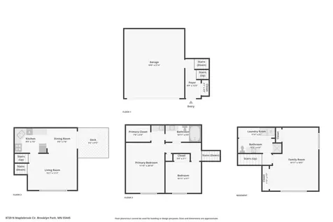 8720 N Maplebrook Circle Brooklyn Park MN 55445