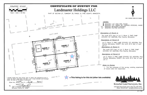 148XX E Cross Lake Road Pine City MN 55063