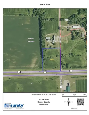 Hwy 10 130th Avenue Lake Park MN 56554