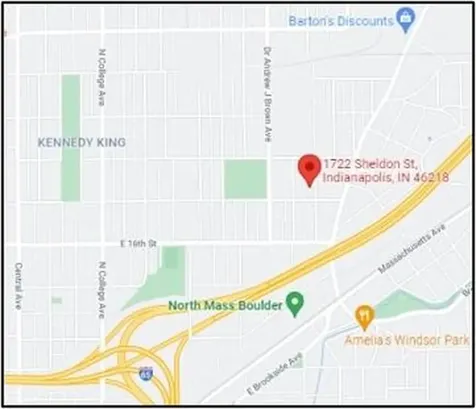 1722 Sheldon Street Indianapolis IN 46218