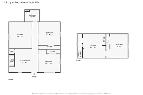 2726 S Lyons Avenue Indianapolis IN 46241