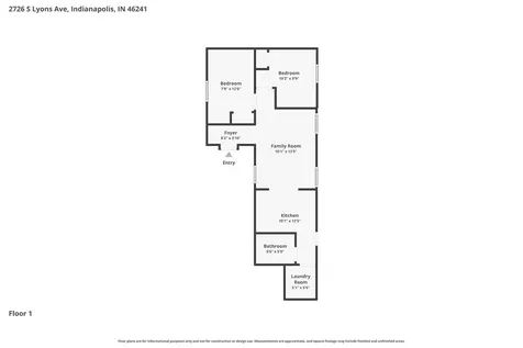 2726 S Lyons Avenue Indianapolis IN 46241