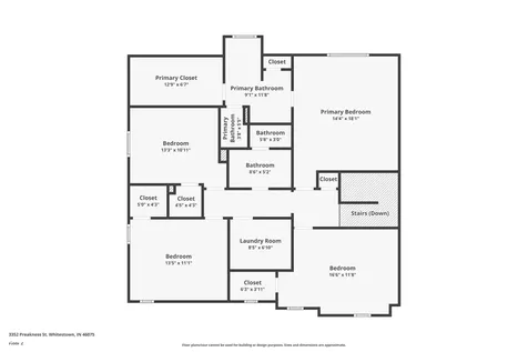 3352 Preakness Street Whitestown IN 46075