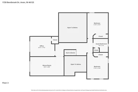 1720 Bentbrook Drive Avon IN 46123
