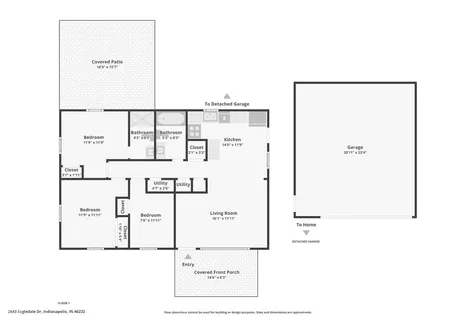 2643 Eagledale Drive Indianapolis IN 46222