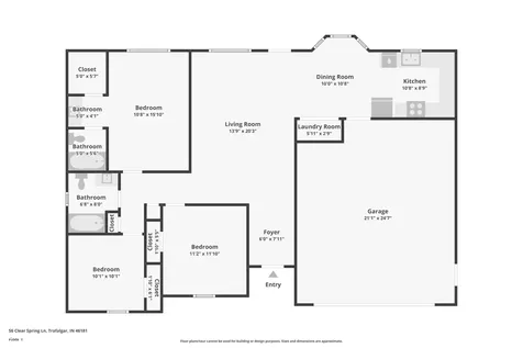 56 Clear Spring Lane Trafalgar IN 46181