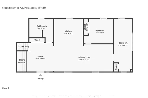 6125 E Edgewood Indianapolis IN 46237