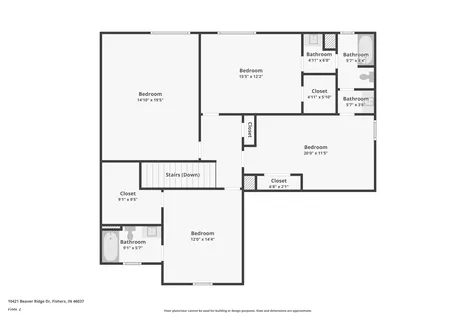 10421 Beaver Ridge Drive Fishers IN 46037