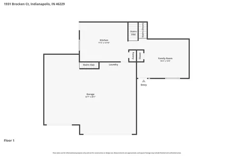 1931 Brocken Court Indianapolis IN 46229