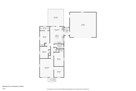 2830 Roberta Drive Indianapolis IN 46222