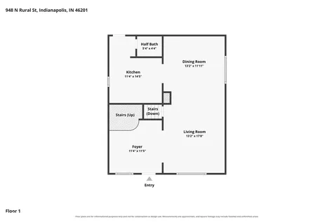 948 N Rural Street Indianapolis IN 46201