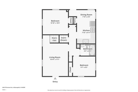 4442 Primrose Avenue Indianapolis IN 46205