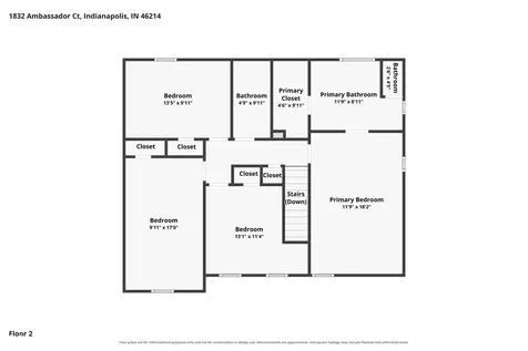 1832 Ambassador Court Indianapolis IN 46214