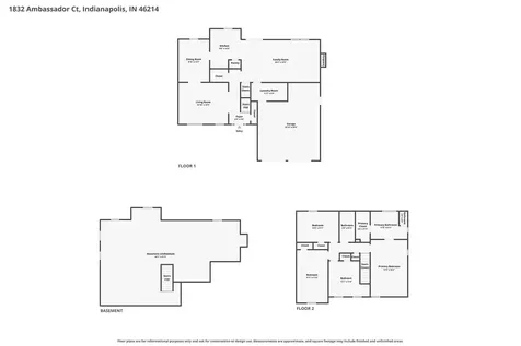 1832 Ambassador Court Indianapolis IN 46214