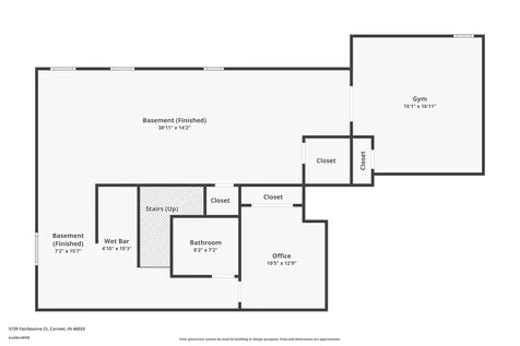 5729 Fairbourne Court Carmel IN 46033