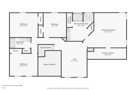 5729 Fairbourne Court Carmel IN 46033