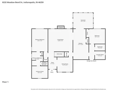 8232 Meadow Bend Drive Indianapolis IN 46259