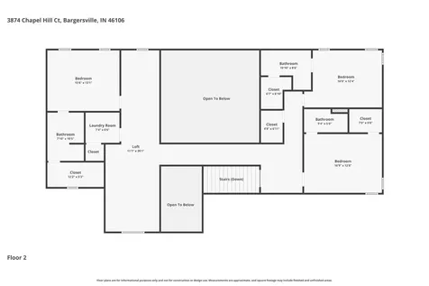 3874 Chapel Hill Court Bargersville IN 46106