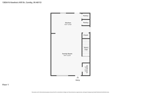 13834 Hawkers Hill Drive Camby IN 46113