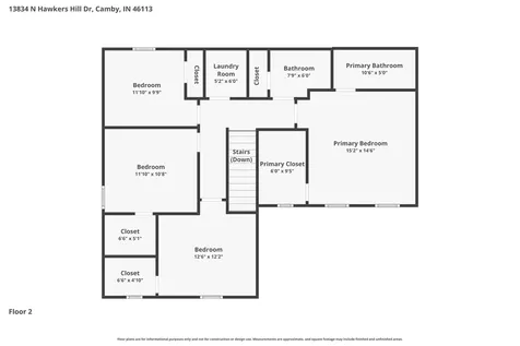13834 Hawkers Hill Drive Camby IN 46113