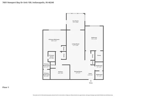 7601 Newport Bay Drive Indianapolis IN 46240