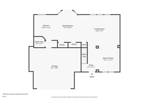 1507 Glen Canyon Drive Greenwood IN 46143