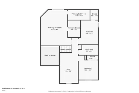 4544 Plowman Drive Indianapolis IN 46237