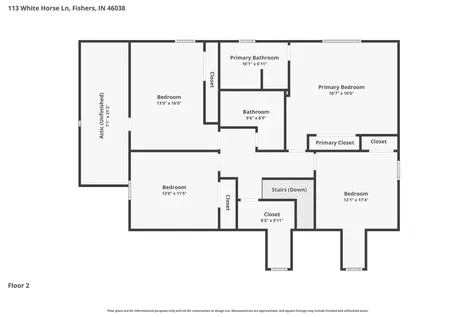 113 N White Horse Lane Fishers IN 46038